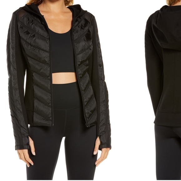 Channel track Tops - Channel Track Jacket in Black Noir S